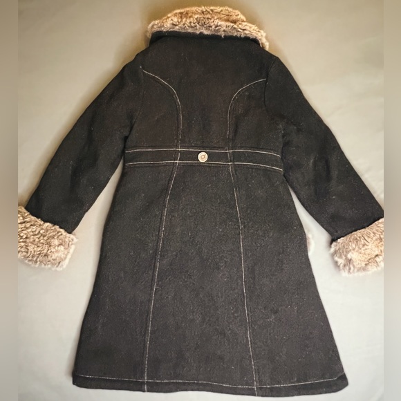 CATIMINI GIRLS WOOL WINTER COAT - Picture 2 of 3